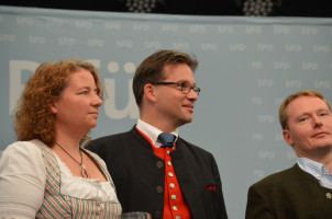 Ruth Müller und Florian Pronold