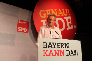 Christian Ude während seiner Rede (Foto: Frank Ossenbrink)