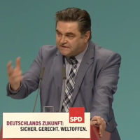 Aschaffenburgs Oberbürgermeister Klaus Herzog auf dem SPD-Bundesparteitag