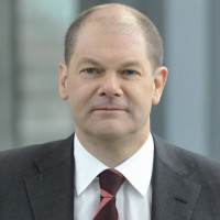Porträtfoto von Olaf Scholz