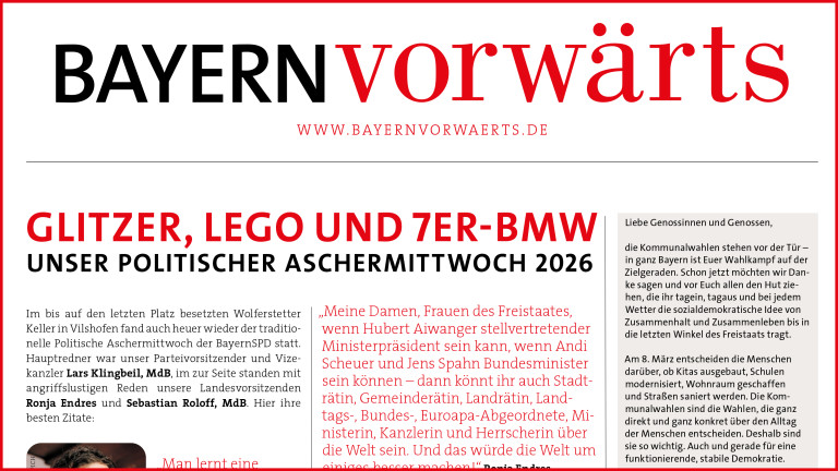 Vorschau Vorwärts März 2026