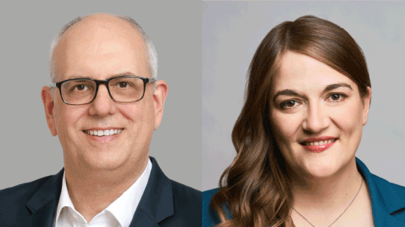 Andreas Bovenschulte und Ronja Endres